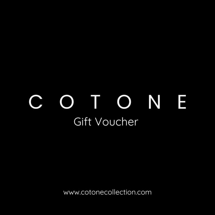 cotone collection gift card gift voucher